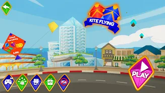 Pipa Layang Kite Flying Game应用截图第0张