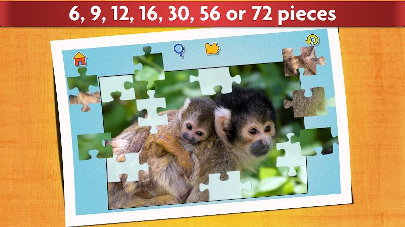 Baby Animal Jigsaw Puzzles 스크린샷 2