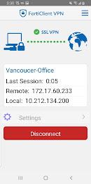 FortiClient VPN स्क्रीनशॉट 2