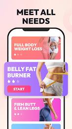 Weight Loss for Women: Workout スクリーンショット 1