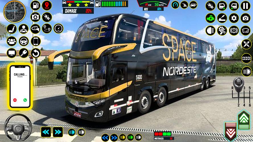 Bus Games 2023 Coach Bus Game Capture d'écran 0