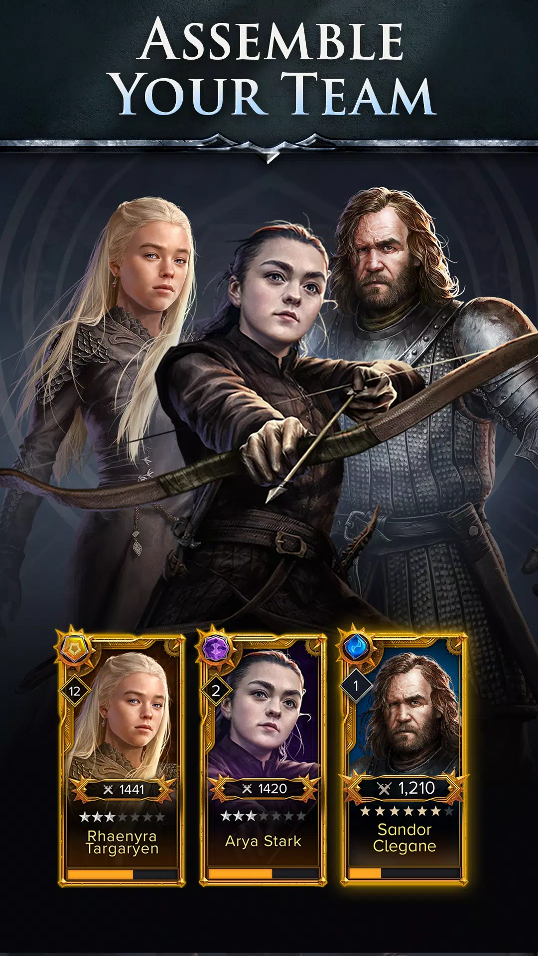 Game of Thrones: Legends RPG Скриншот 1