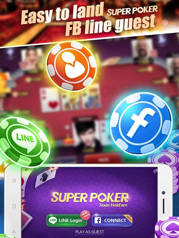 Super Texas Poker--Best Free Texas Hold’em poker スクリーンショット 2