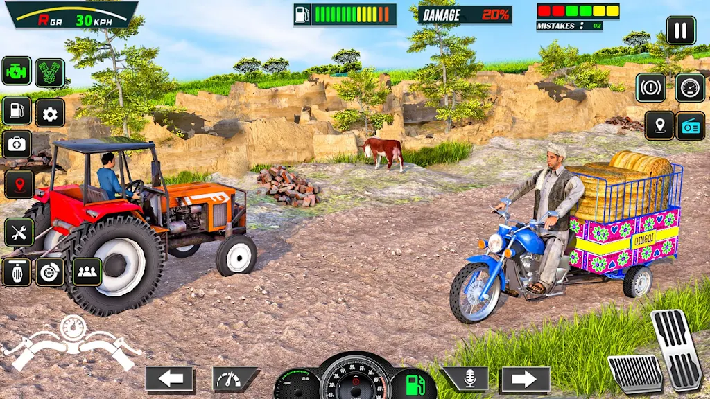 Tuk Tuk Rickshaw: Auto Game Скриншот 0