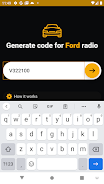 Ford radio code generator स्क्रीनशॉट 1