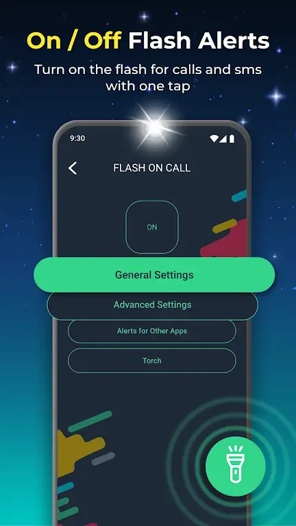 Flash on Call Captura de tela 2