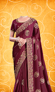 Women Saree Photo 스크린샷 1