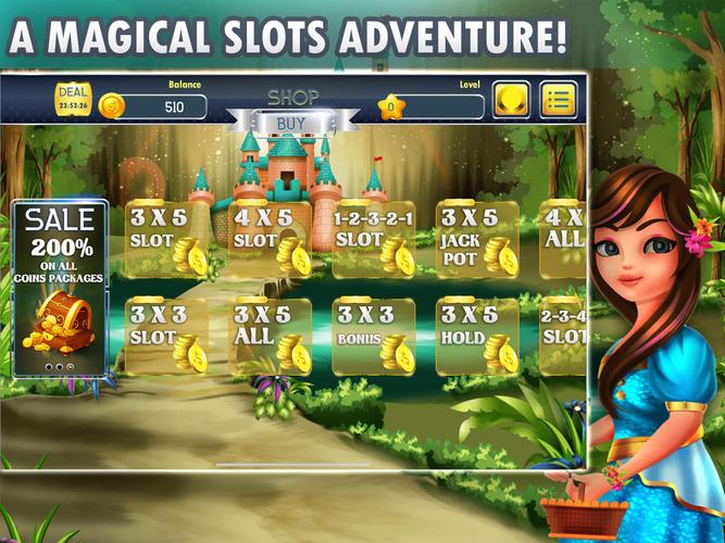 Wizard Of Wonderland Slots Captura de tela 0