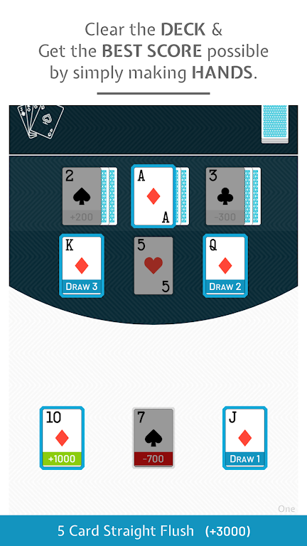 9-Draw: Poker Solitaire Puzzle Скриншот 0
