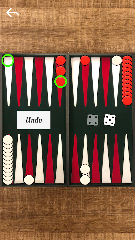 Narde Backgammon Captura de tela 2