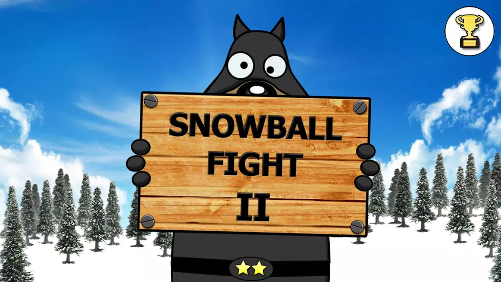 Snowball Fight 2 - hamster fun स्क्रीनशॉट 0