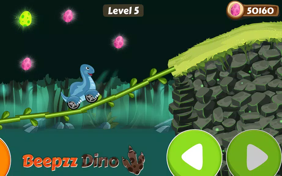 Car games for kids - Dino game Captura de pantalla 2