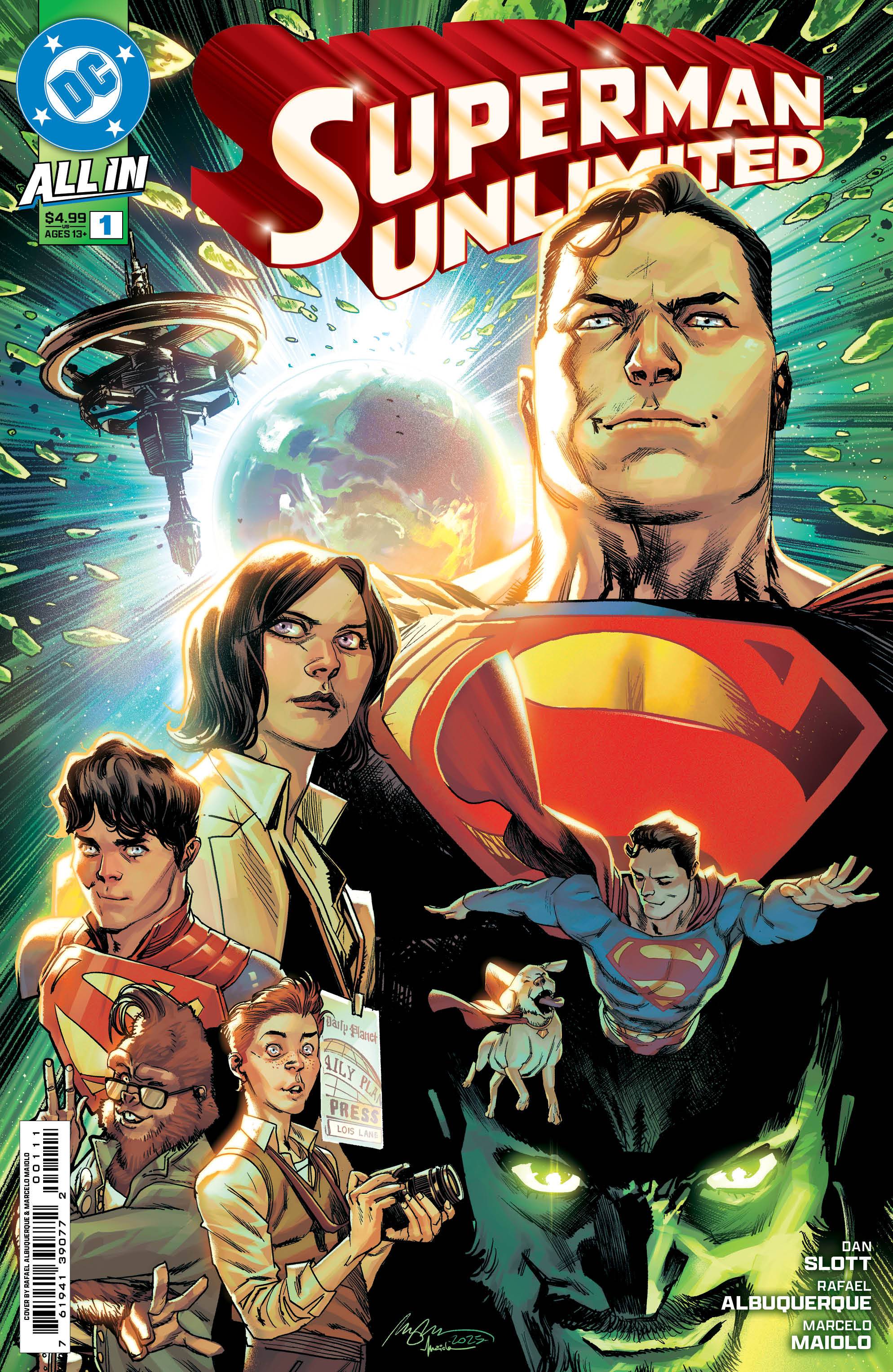 Superman Unlimited trae el pilar de Marvel Dan Slott de regreso a DC Comics