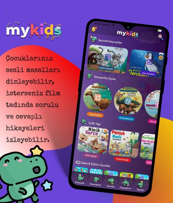 Mykids Masallar & Oyunlar 스크린샷 1