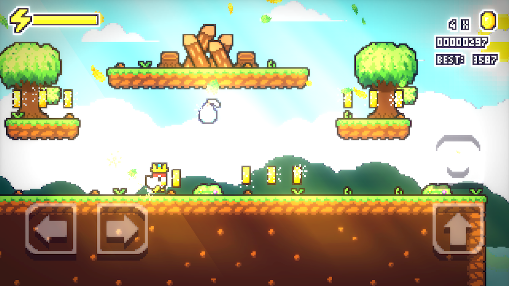 Chickventure: A Runner Game Captura de tela 3