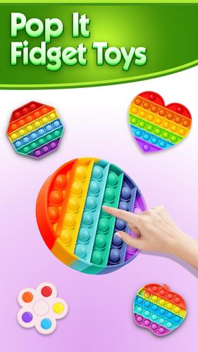 Poppy Pop It Antistress Fidget Screenshot 0