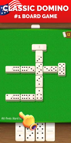 All Fives Dominoes 스크린샷 1