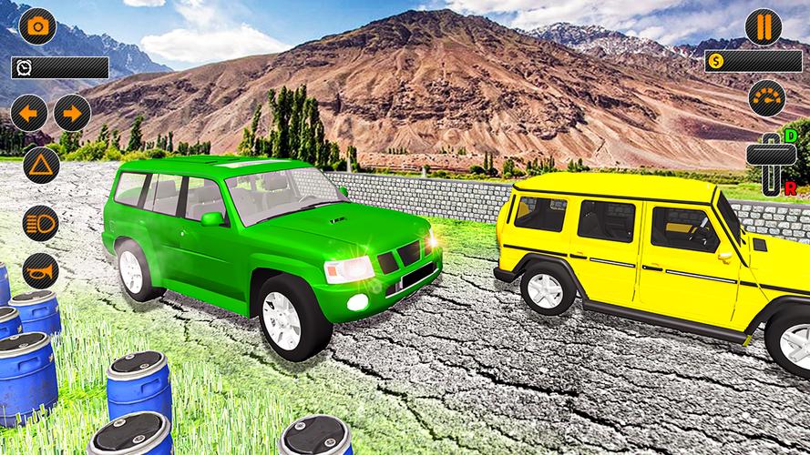 Prado car driving 3D car games Screenshot 1