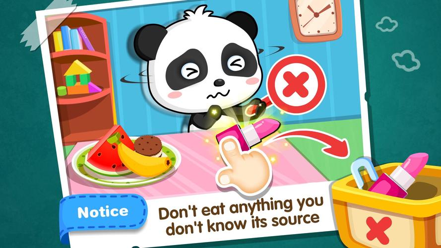 Baby Panda Home Safety स्क्रीनशॉट 1