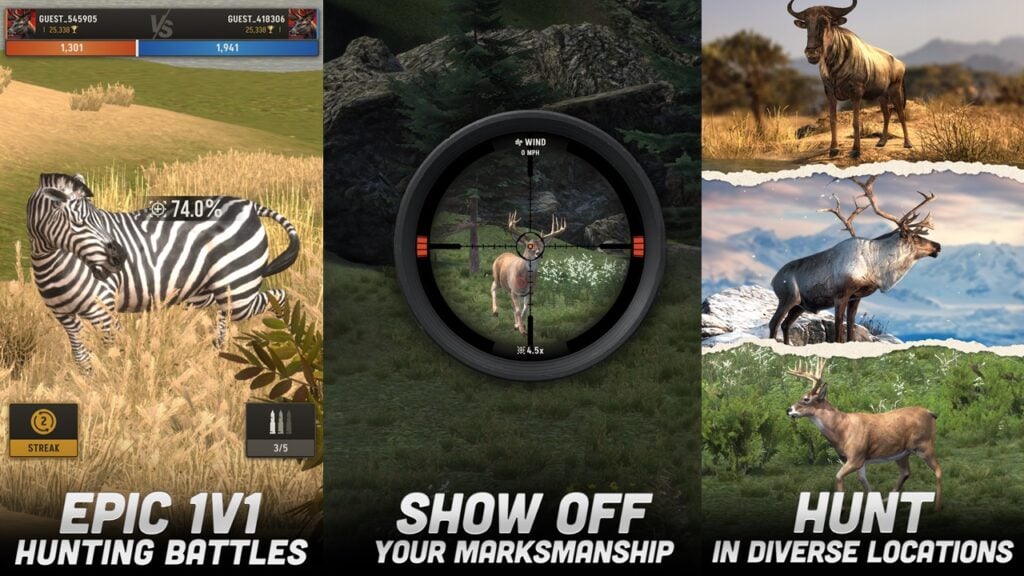 Ultimate Hunting, ein 3D-Jagdsimulator, Soft Launches auf Android