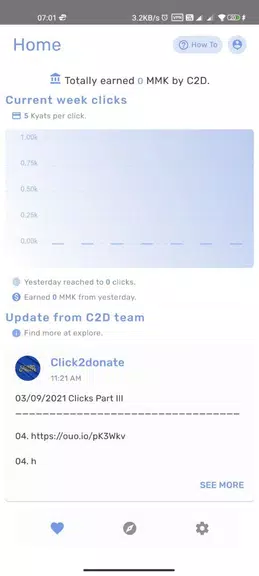 Click 2 donate Screenshot 0