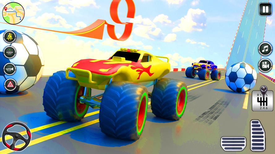 Monster Truck Simulator Games スクリーンショット 3