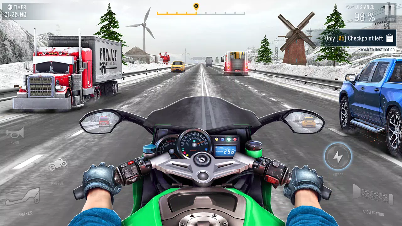 Rider 3D Bike Racing Games Captura de pantalla 1