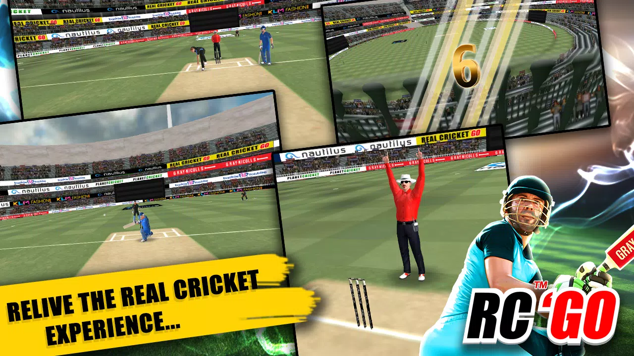 Real Cricket™ GO Captura de pantalla 3