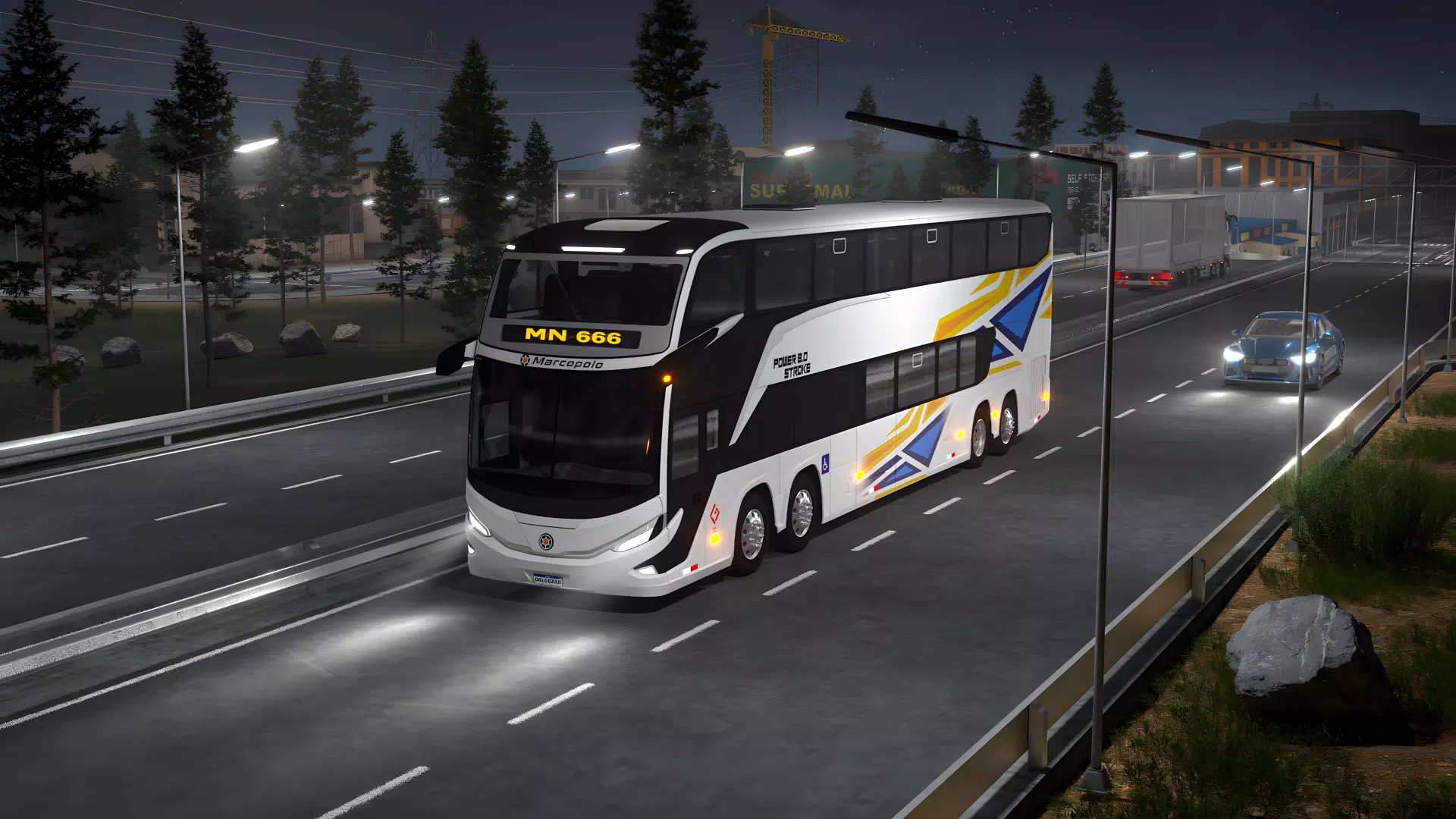 Bus Coach Simulator: City Bus Captura de tela 2