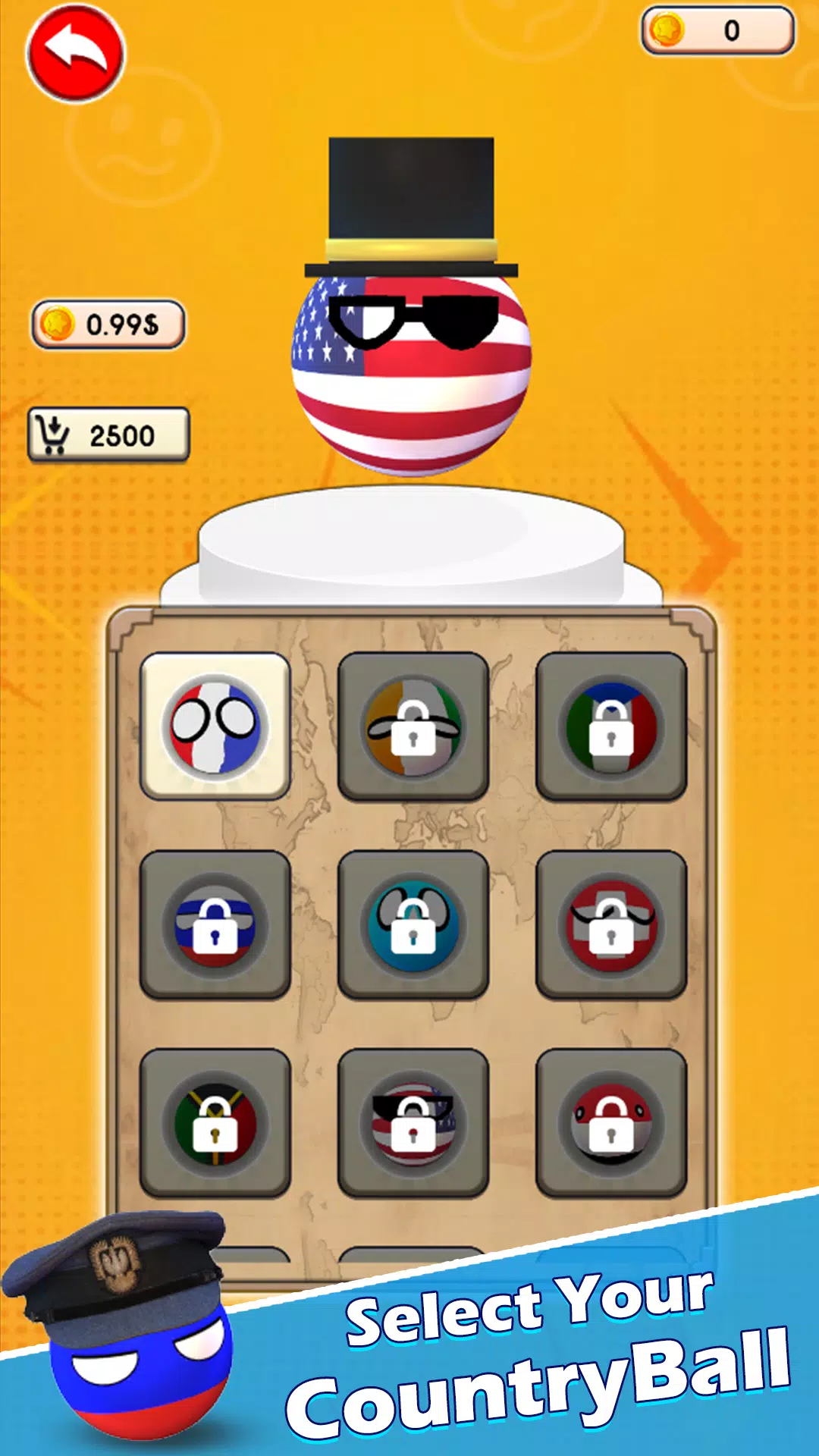 World Conquest Country Balls Screenshot 3