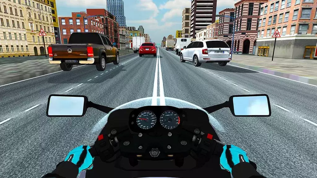 Highway Traffic Rider - 3D Bik 스크린샷 1