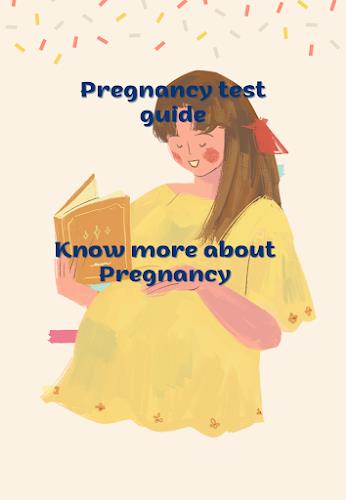 Pregnancy test &Symptoms guide Captura de pantalla 2