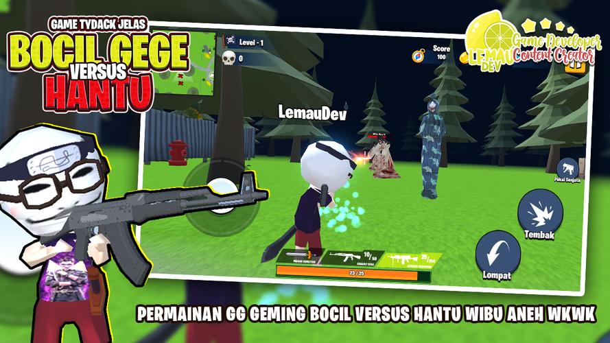 Simulator Bocil vs Hantu Screenshot 1