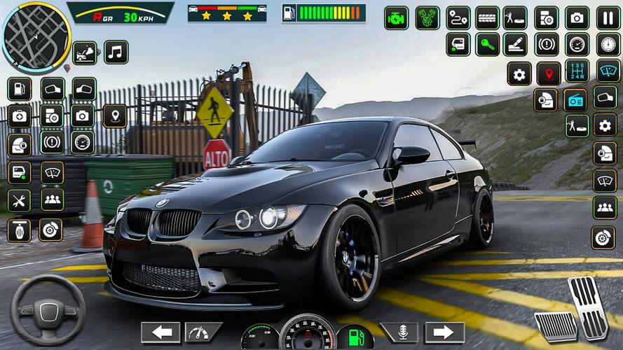 US School Car Game: Car Drive Captura de tela 1