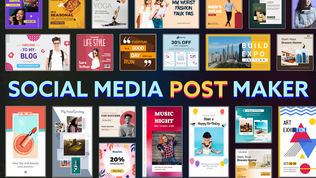Social Media Post Maker应用截图第0张