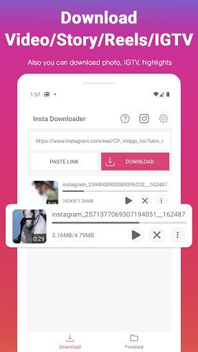 Video Downloader For Insta - IG Stories, Reels应用截图第0张