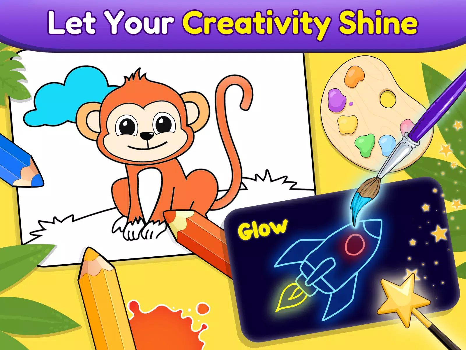 Coloring games for kids: 2-5 y Captura de tela 2