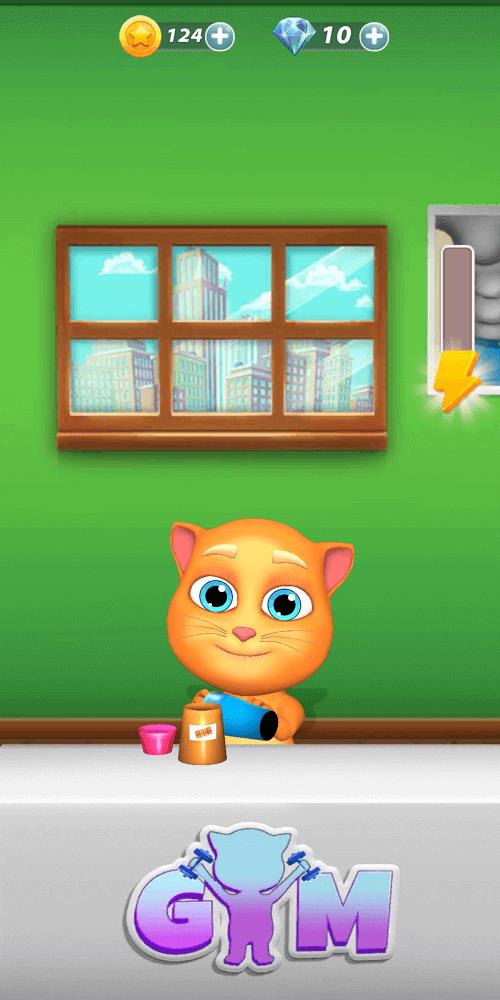 Virtual Pet Tommy - Cat Game स्क्रीनशॉट 2