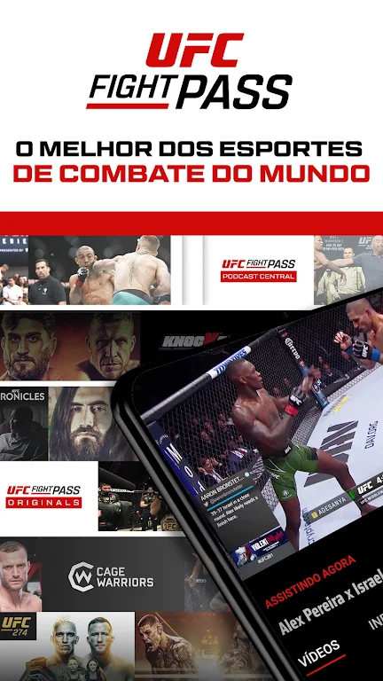 UFC Fight Pass - MMA ao vivo应用截图第0张