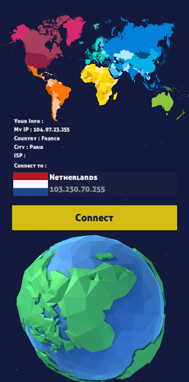 VPN NetherLands - IP for NL Скриншот 1