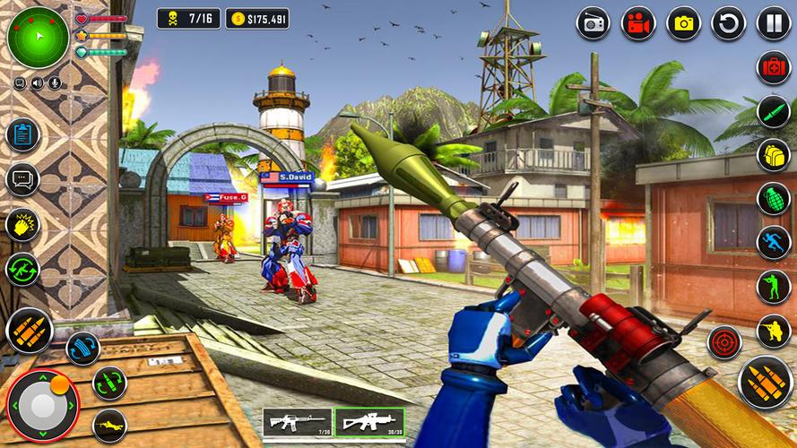 Counter terrorist robot game スクリーンショット 3