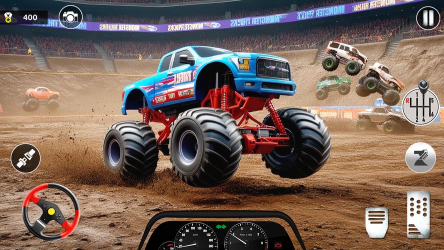 Monster Truck Racing Game 3D Скриншот 0
