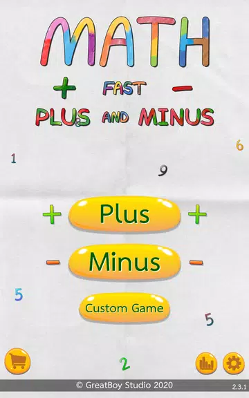 Math Fast Plus and Minus スクリーンショット 0