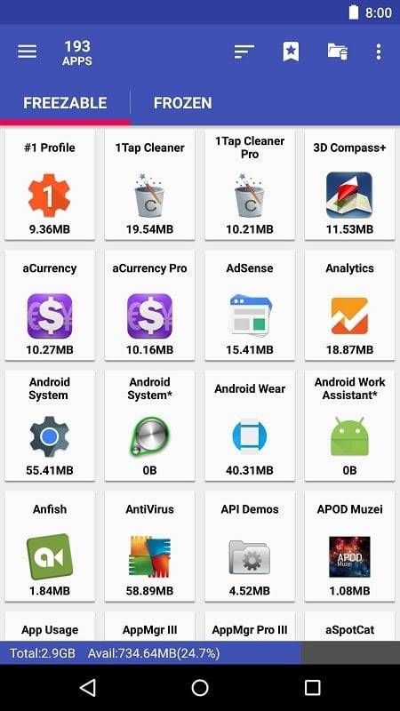 AppMgr Pro III應用截圖第1張