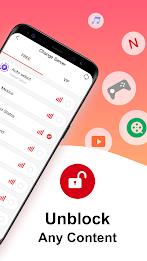 VPN Kitten: Free Unlimited VPN Proxy & Secure WiFi Captura de pantalla 2