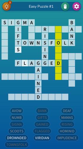 Fill-in Crosswords Unlimited 스크린샷 0