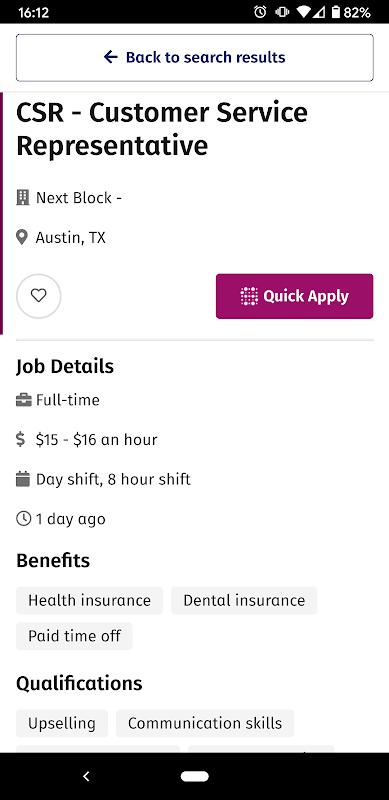 Job Search - Simply Hired Capture d'écran 1