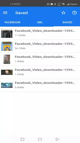 Facvid: Reels video downloader Captura de pantalla 1