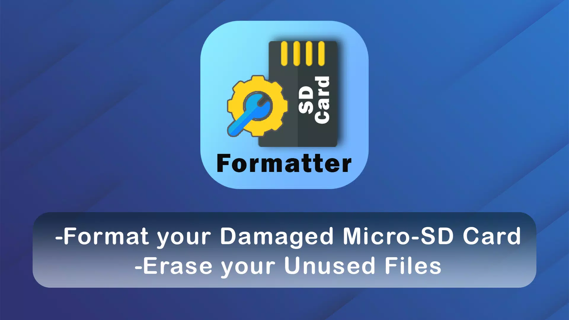 Micro SD Card formatter Capture d'écran 0