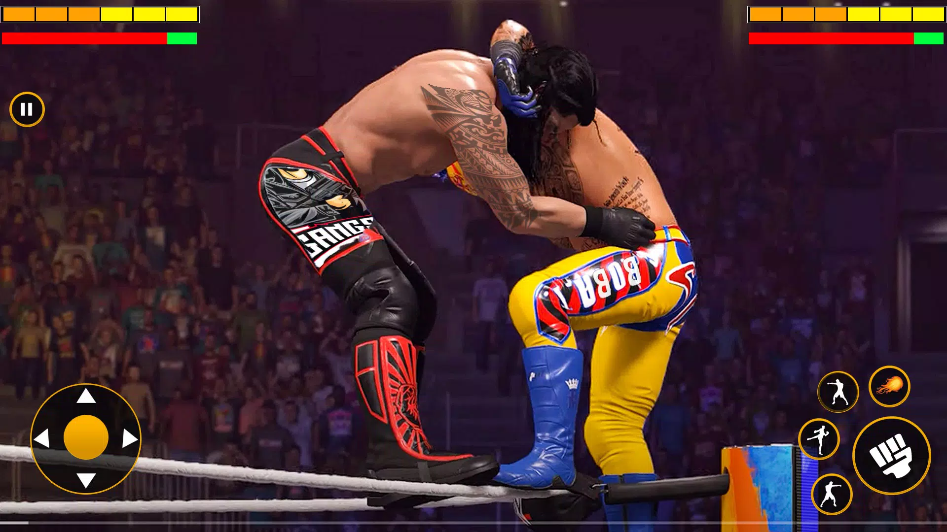 Real Wrestling Fighting Game Captura de tela 0